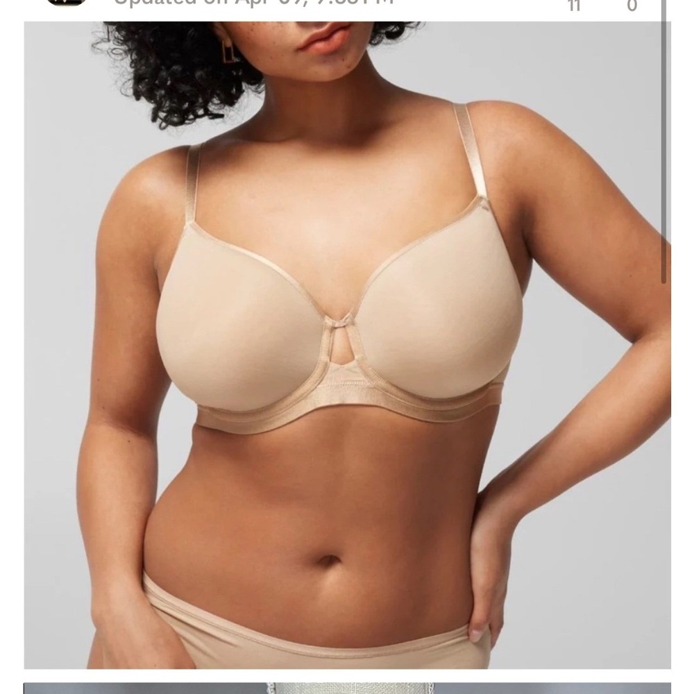 Soma Lightest Lift Smooth Perfect Coverage Bra 40DD Tan Nude Underwire 5701241PA